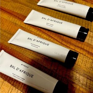 Byredo Bal d’Afrique Shampoo, Conditioner, Body wash & Body Cream